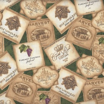 Vintage wine bottle Labels 84327