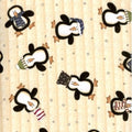 Warm Winter Wishes Penguin Flannel F3804 12 cream