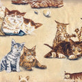 Whiskers and Paws Beige E413