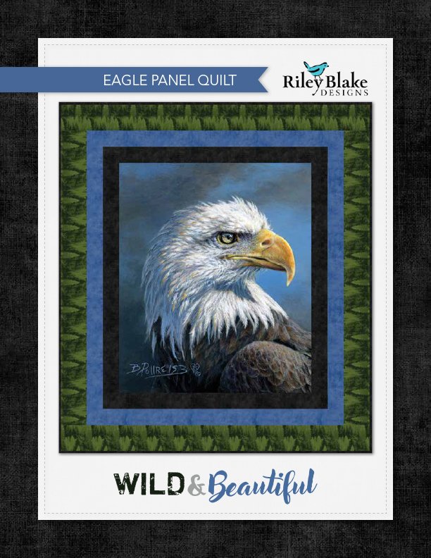 Wild and Beautiful Eagle P9283 Quilt Kit