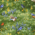 Wildflowers IV Summer Floral Birds Multi 32360 11
