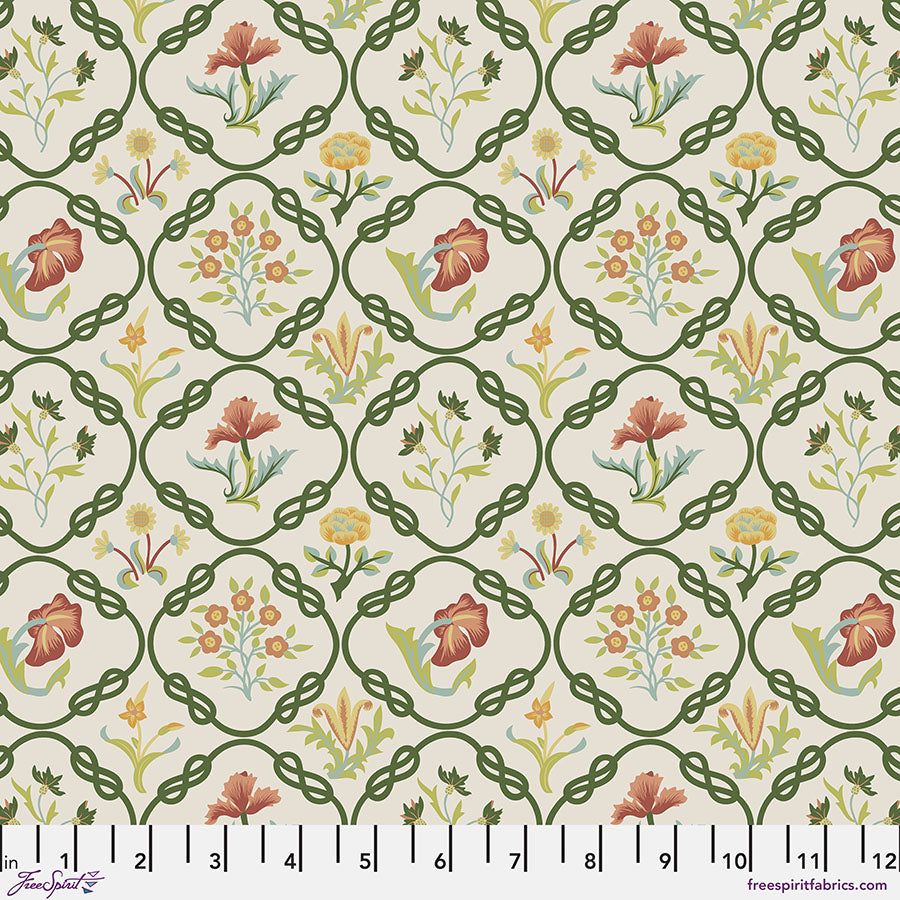William Morris Emery Walker Mays Coverlet - Twining Vine PWWM102.TWINING