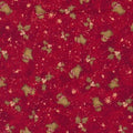 Winter Fun Flannel Mitten 1347F 11 Red