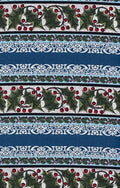 Winter Solstice Border Stripe Blue 4JYA 2M