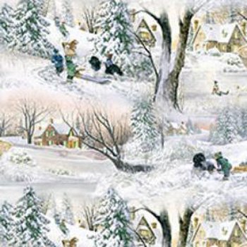 Winters Gleam Snowy Woodlands 83017 127