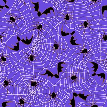 Witchful Thinking Spider Webs 1539 55 Purple