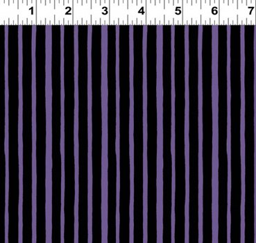 Witchful Thinking Stripe Y1454-28 Dk Purple