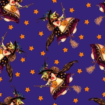 Witchful Thinking Tossed Witches 1534 55 Purple