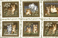 Wm Morris Cats Motifs Cream 0366 06 (66 ~3" motifs)