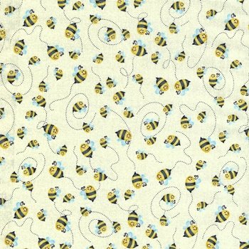 Woodland cuties Bees 9972 40 Cream