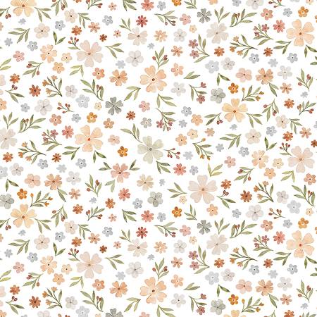 Woodland Friends White Floral Dream ST-DNS3316WHITE