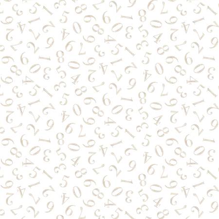 Woodland Friends White Numbers ST-DNS3319WHITE