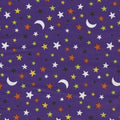 Woodland Haunts Moon and Stars 21721 84  purple