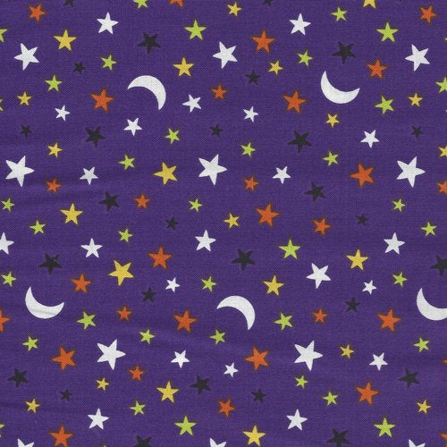 Woodland Haunts Moon and Stars 21721 84  purple