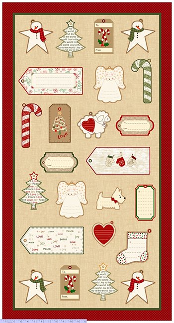 Wrapped in Joy Labels Panel 2888-0166