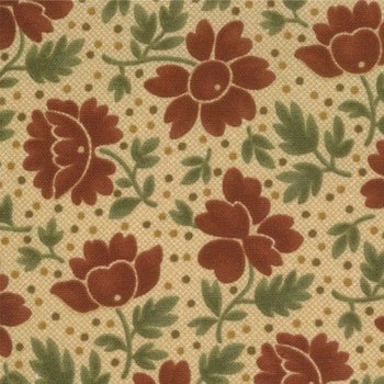 Wrapped in Paisley Floral Tan 9294 11