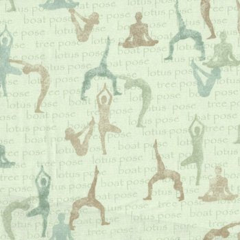 Yoga Namaste positions 23183 H Light Green