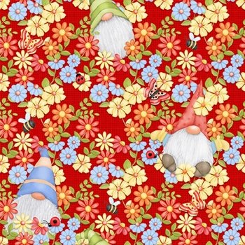Your Garden Grows Peeking Gnomes 9443 88 Red