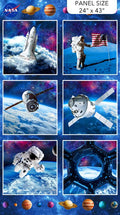 Space Odyssey Block Panel DP28432-48 24" x 43