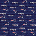 NFL Football New England Patriots Cotton Prints FAT14500-D 58" Wide