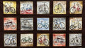 Vintage Bicycles Panel 24" x 434" 4013 60099 (rare)