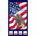 Blue/Multi Panel 24 Inch Patriotic 1545P-78
