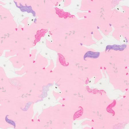 Blush Unicorns w/Metallic cm6562 Pink