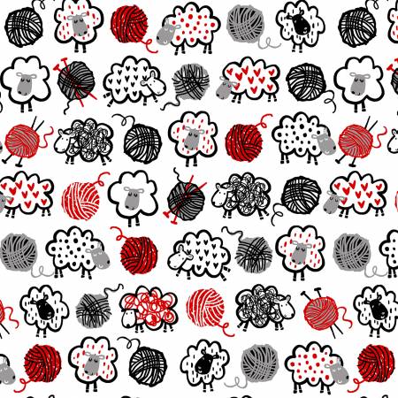 Do Ewe Knit? CX9548-WHIT-D