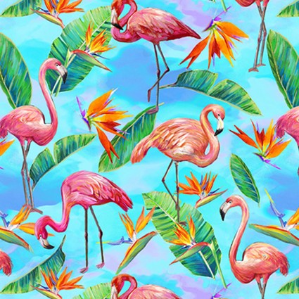 Fabulous Flamingos Tossed PSF120-208922
