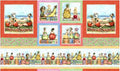 Fruit Ladies Panel with border Multi 24" 1518E-MULTI