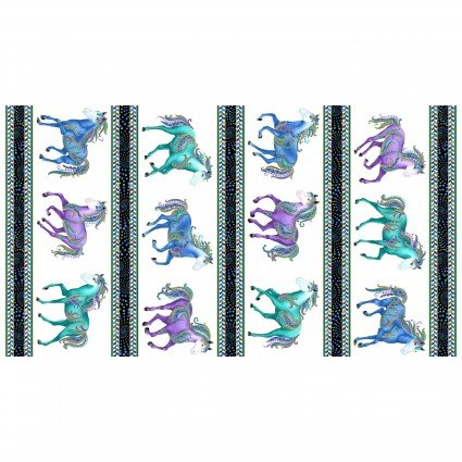 Horsen Around Border Stripe BEN6851M-09