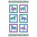 Horsen Around Panel BEN6850M-09 White Metallic