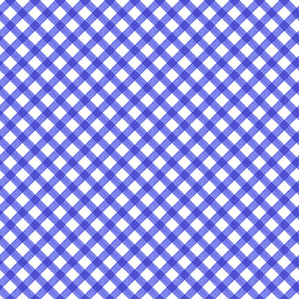 Just Lemons Gingham Q-9344-71 Blue