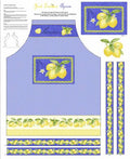 Just Lemons Multi Apron Panel   9352P-74 36in X  44in