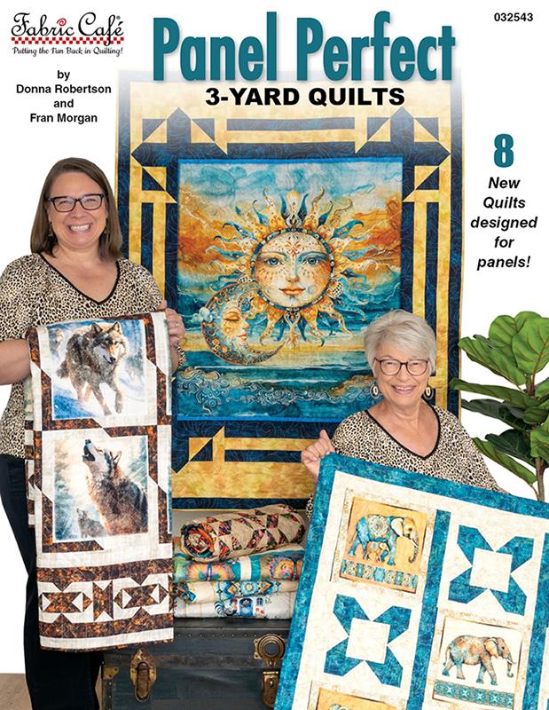 Panel Perfect 3-Yard Quilts FC 032543 Fabric Cafe#1