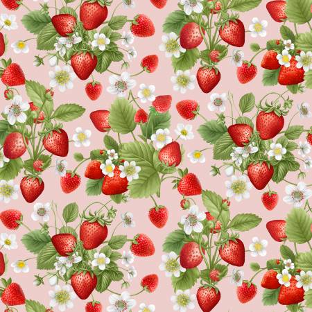 Strawberries Bouquet CD3402-PINK
