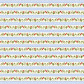 Strawberry Garden Border Stripe 508 78 Multi