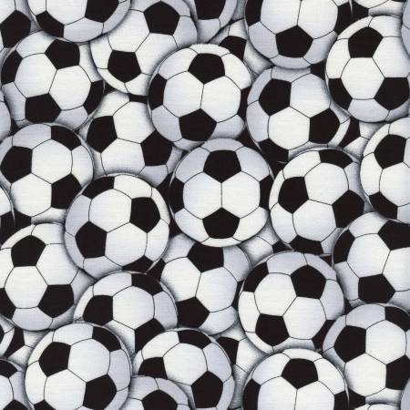 White Packed Soccer Balls C4820-WHT